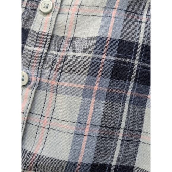 Children's Place Girls Button Up Collared Shirt Long Sleeve Blue Size 4 - Picture 5 of 8